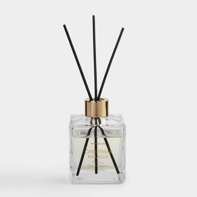 Ароматический диффузор, 150 мл, Mandarine, Clove & Cinnamon, Cristmas miracle