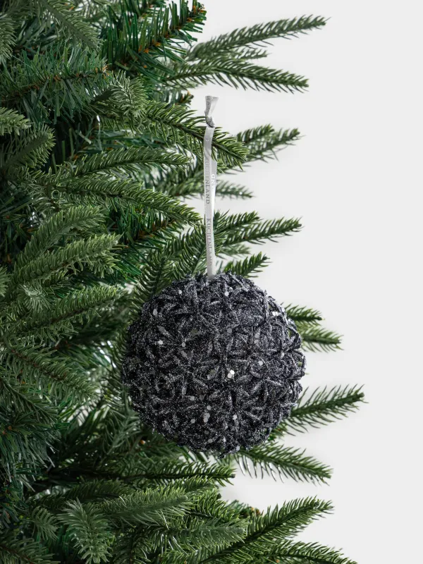 Игрушка елочная, 11 см, Фейерверк, Шар, Hedgehog ball, image-2