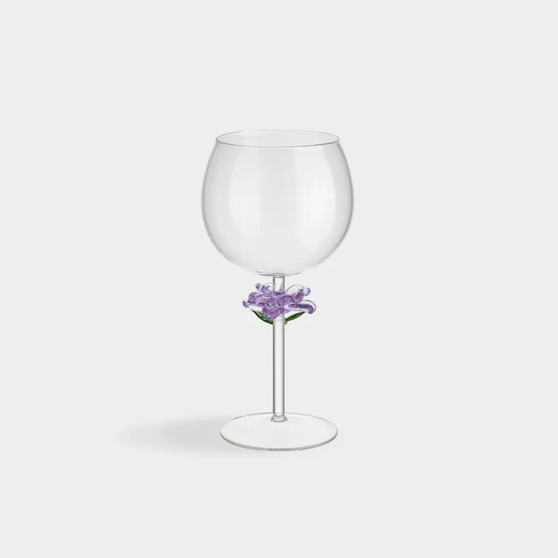 Бокал для вина, 450 мл, стекло, Цветок, Shape