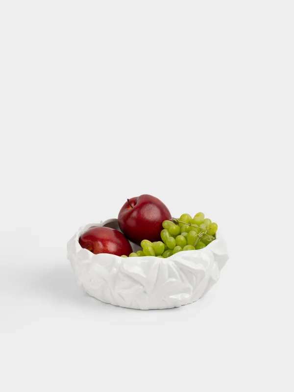 Ваза для фруктов, керамика D, Calla white, image-3