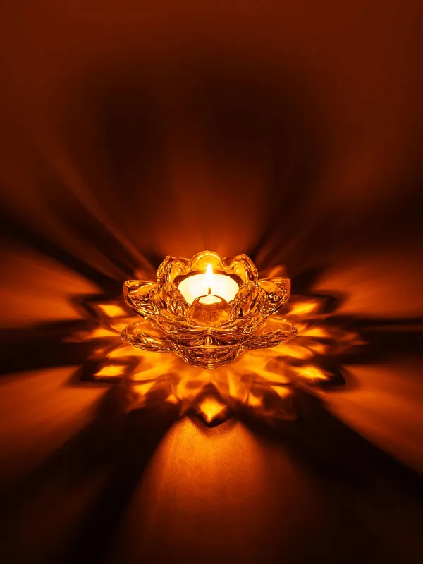 Подсвечник, 12x5 см, для чайной/тонкой свечи, Лотос, Lotus, image-6