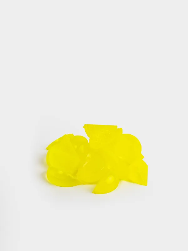 Набор кубиков для охлаждения напитков, 20 шт, пластик, желтый, Лимон, Dolce Vita, image-1