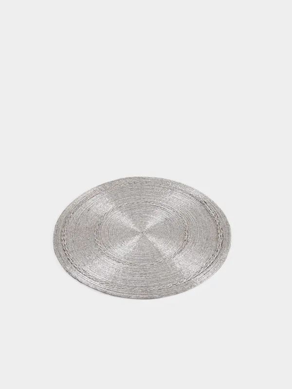 Салфетка под приборы, 36 см, Circle beads, image-1