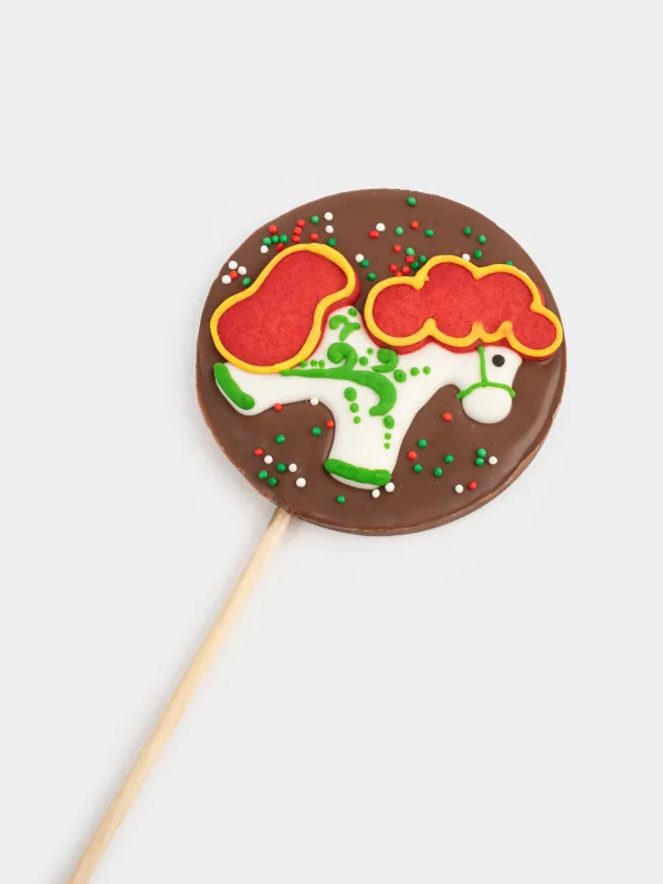 Шоколад, 35 гр, молочный, на палочке, Новогоднее настроение, Sweet life, image-3