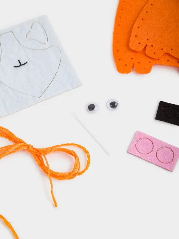 Набор для творчества, 13х15 см, рукоделие, фетр, подвеска, Корги, Creativity, image-2