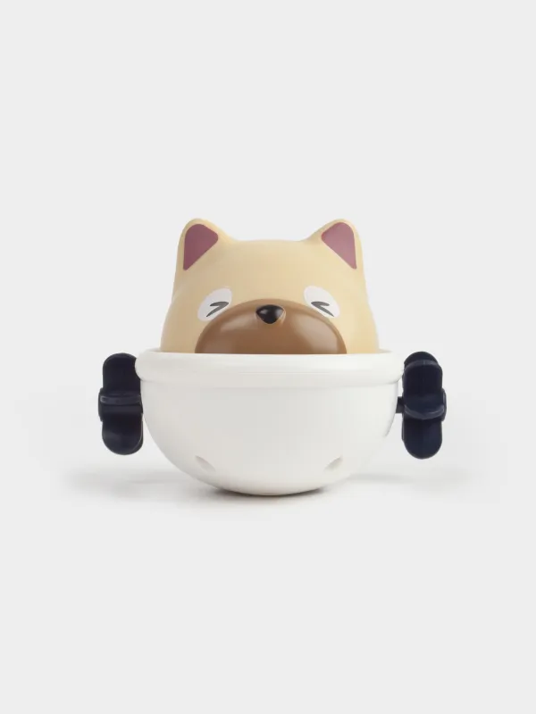 Игрушка для купания, заводная, Собака в ванной, Kiddy, image-0
