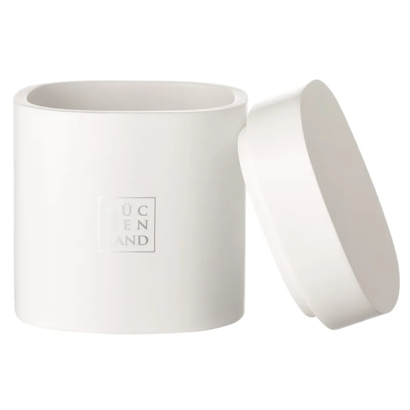 Шкатулка для ванной, 10х8 см, полирезин, белая, Vesta, image-3