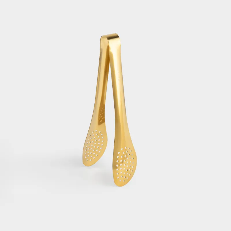 Щипцы кухонные, 24 см, сталь, золотистые, Device gold