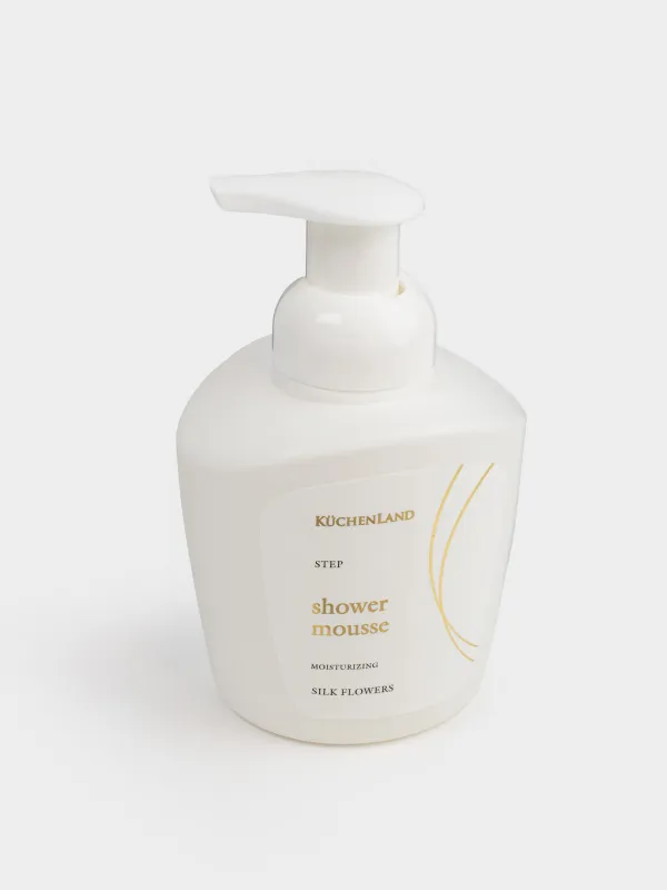 Мусс для душа, 400 мл, увлажняющий, Магнолия, Step, image-1