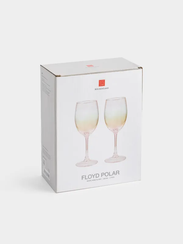 Бокал белого вина, 2 шт, с перламутром, Floyd polar, image-6