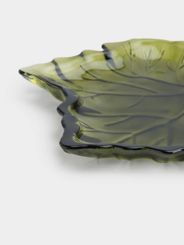 Блюдо, 21х20x2 см, Кленовый лист, Leaves, image-2