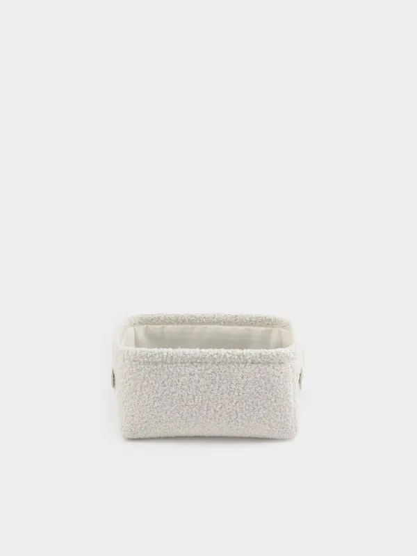 Корзина для хранения, 20х15х10 см, с ручками, Boucle, image-0
