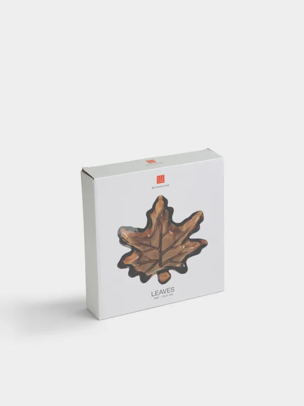 Блюдо, 23х21 см, Кленовый лист, Leaves, image-5