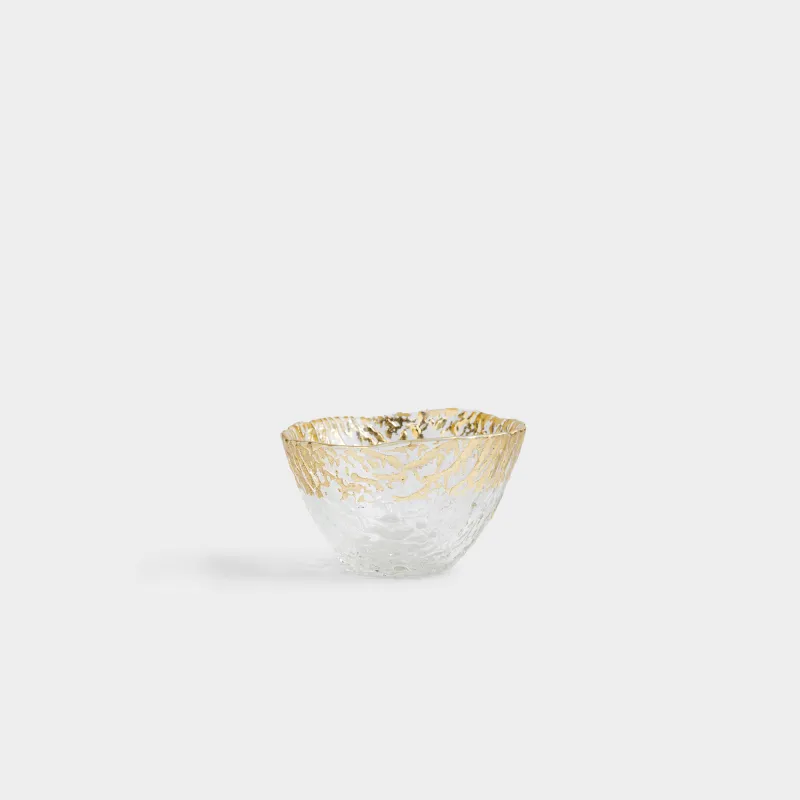 Пиала, 12х7 см, Paradise gold