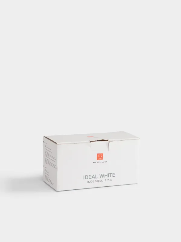 Кружка, 370 мл, 2 шт, Ideal white, image-4