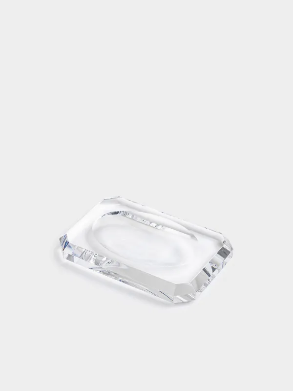 Мыльница, 12х8 см, Грани, Shower Crystal Glance, image-3