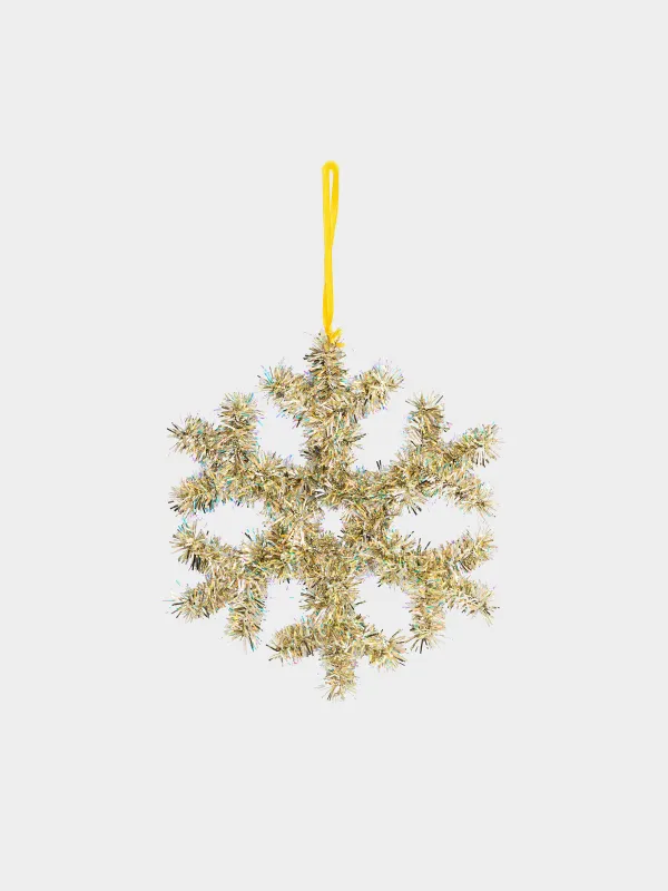 Игрушка елочная, 17 см, Снежинка, Tinsel christmas, image-0