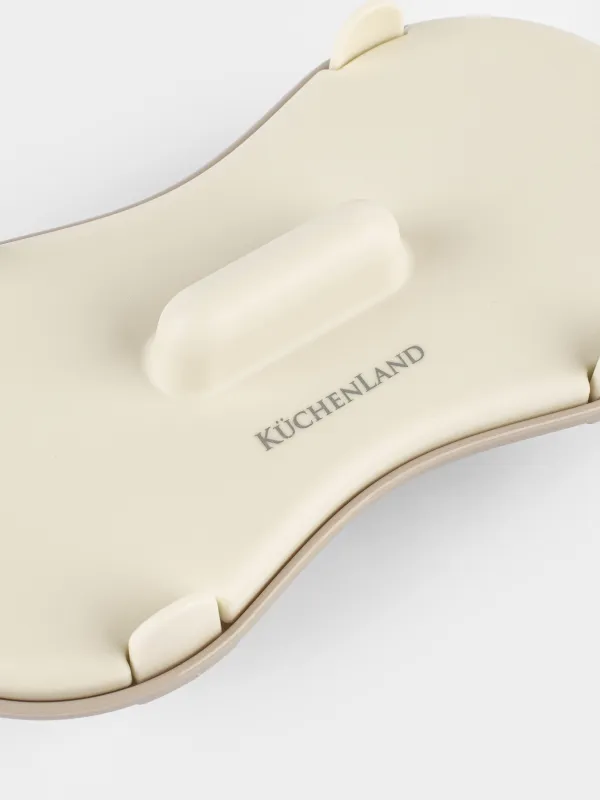 Форма для яйца-пашот в микроволновой печи, 21x11 см, 2 отд, пластик, бежевая, Soft kitchen, image-9