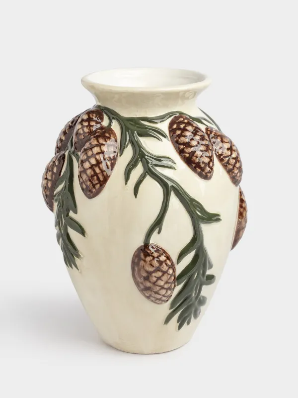 Ваза для цветов, 24 см, керамика, Winter delice, image-0