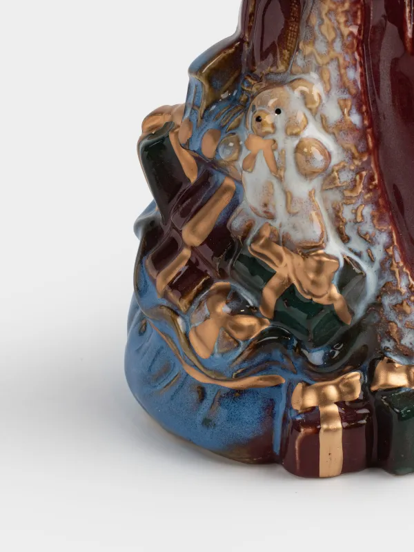 Статуэтка, 27 см, керамика, Дед мороз с подарками, Christmas miracle classic, image-2