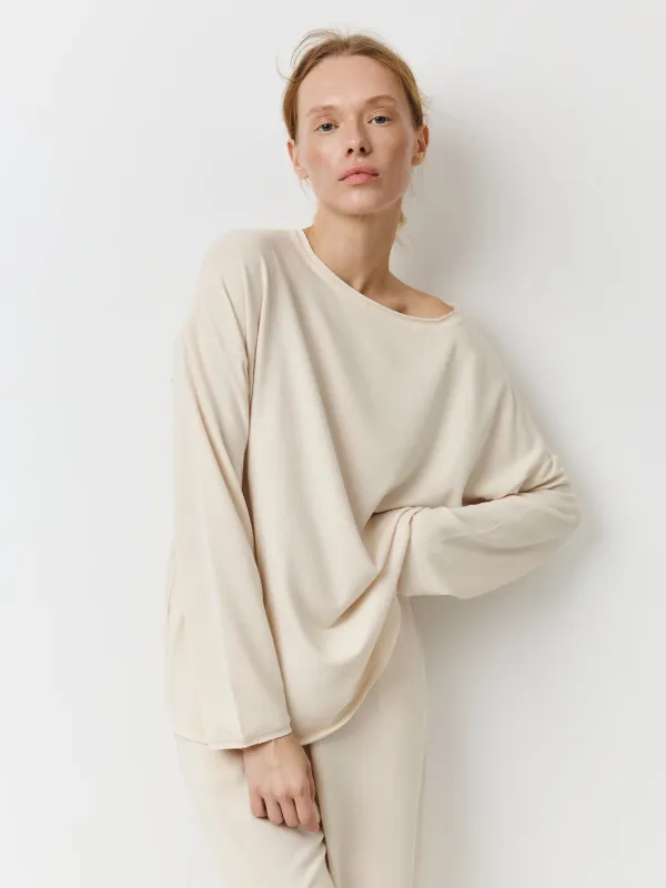 Лонгслив женский, домашний, Ainra, image-2