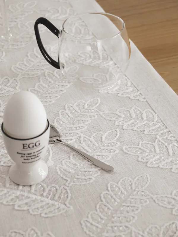 Дорожка настольная, 40х160 см, полиэстер, молочная, Листья, Fall foliage, image-5