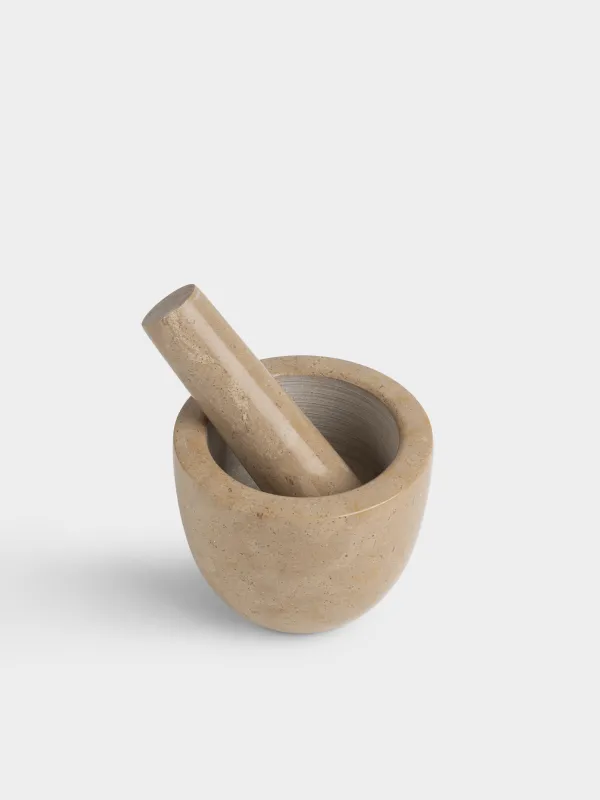 Ступка для специй, 10 см, Marble, image-2