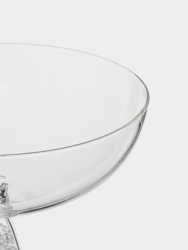 Бокал-креманка для шампанского, с кристаллами внутри, Favor crystal, image-3