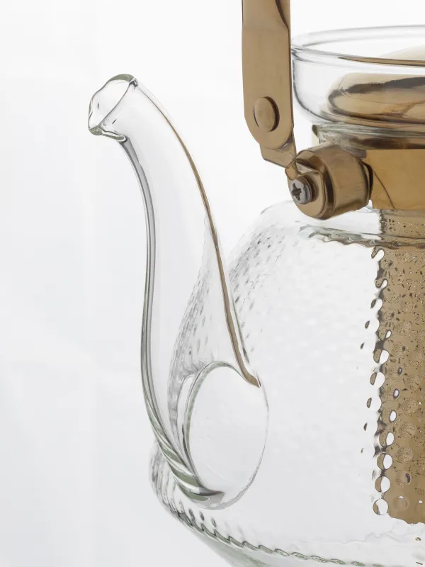 Чайник заварочный, 1,3 л, Classic gold, image-1