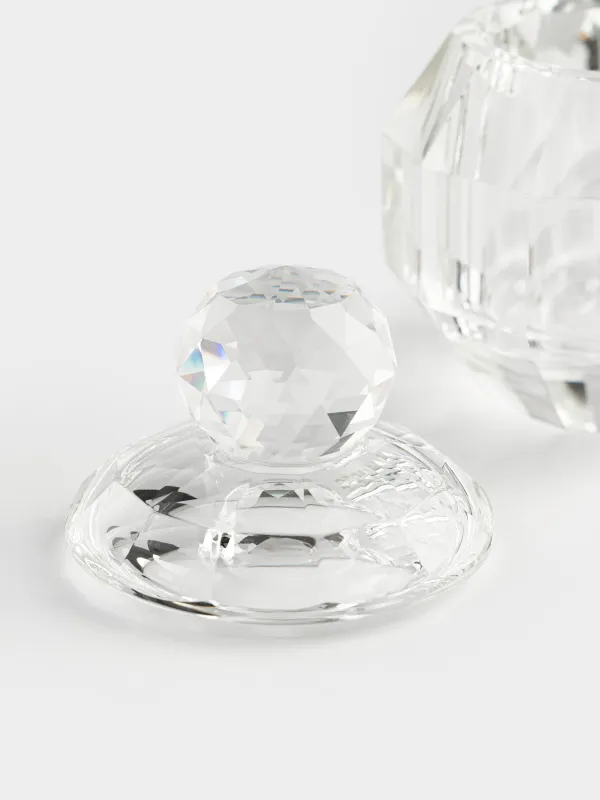 Шкатулка для украшений, 8 см, кристальное стекло, Lux crystal, image-2