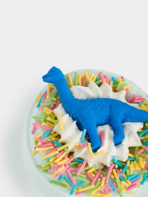 Бомбочка для ванны, с игрушкой, Ежевика, Dino, image-4