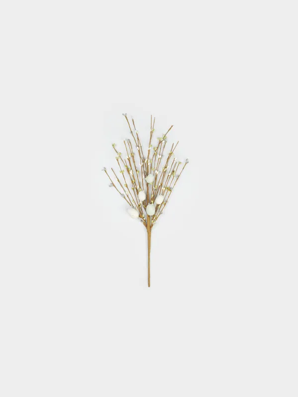 Ветка декоративная, 45 см, Ягоды и пасхальные яйца, Rustic Easter decor, image-0