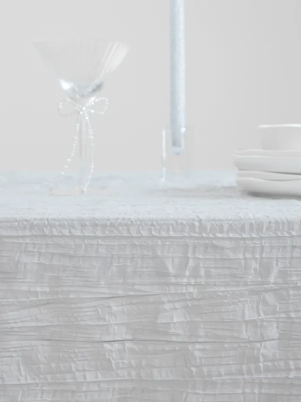 Скатерть, 160х160 см, Мятый эффект, Dented, image-3