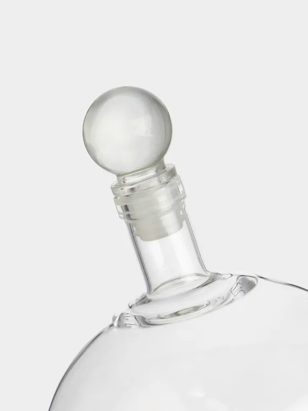 Графин, 850 мл, на подставке, стекло/дерево, Конь, Bar, image-2