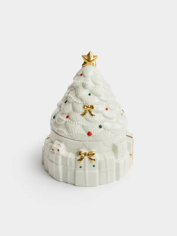 Емкость для хранения, 790 мл, Ель, Christmas ivory, image-1