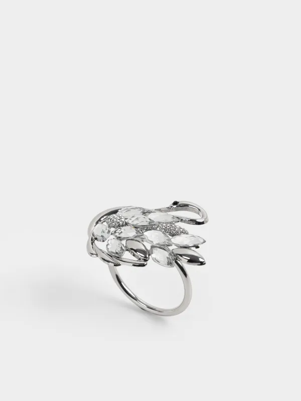 Кольцо для салфеток, Лебедь в кристаллах, Swan, image-0