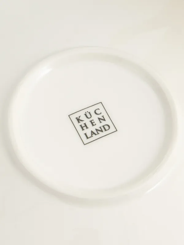 Пара чайная, 1 перс, 2 пр, 300 мл, фарфор P, золотистая, Кони, Horse art, image-5