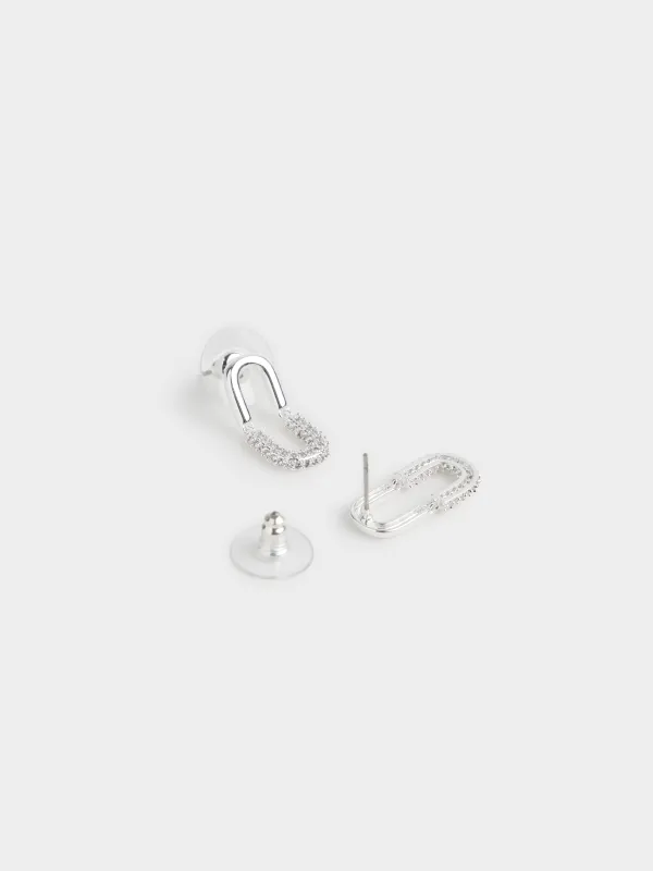Серьги-пусеты, 2 шт, Jewelry crystal, image-3