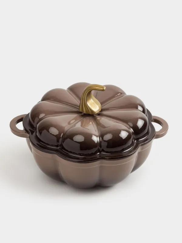 Кастрюля, 20 см, 1,7 л, с крышкой, Тыква, Gourd, image-7