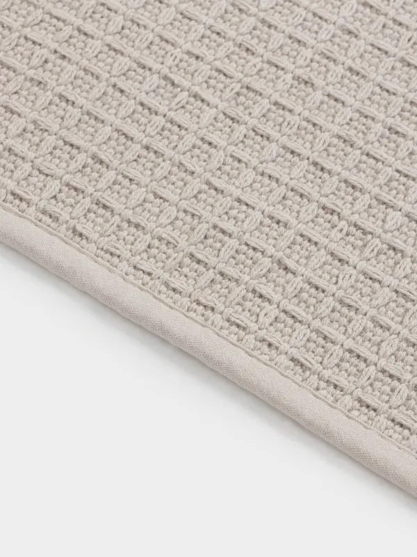 Коврик, бежевый, Waffles snug, image-1