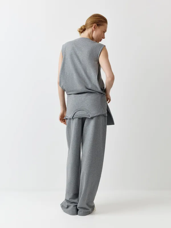 Блуза женская, с декоративным джемпером, Valerie, image-4