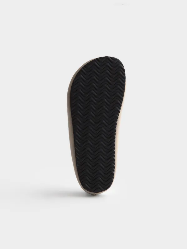 Лаконичные сабо из экозамши, Suede, image-7