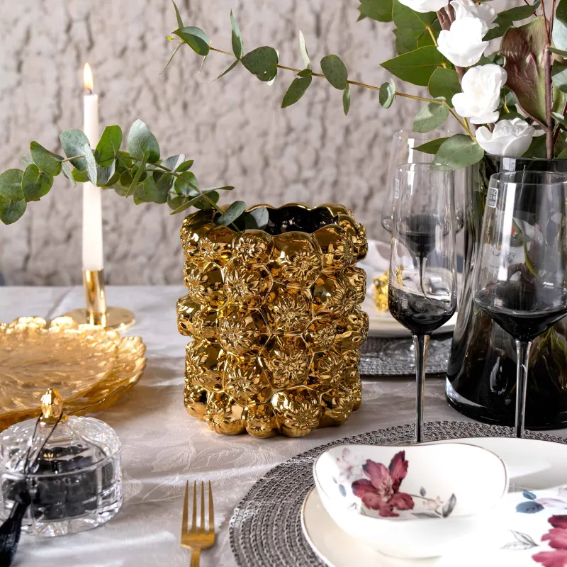 Ваза для цветов, 19 см, керамика, Bloome, image-6