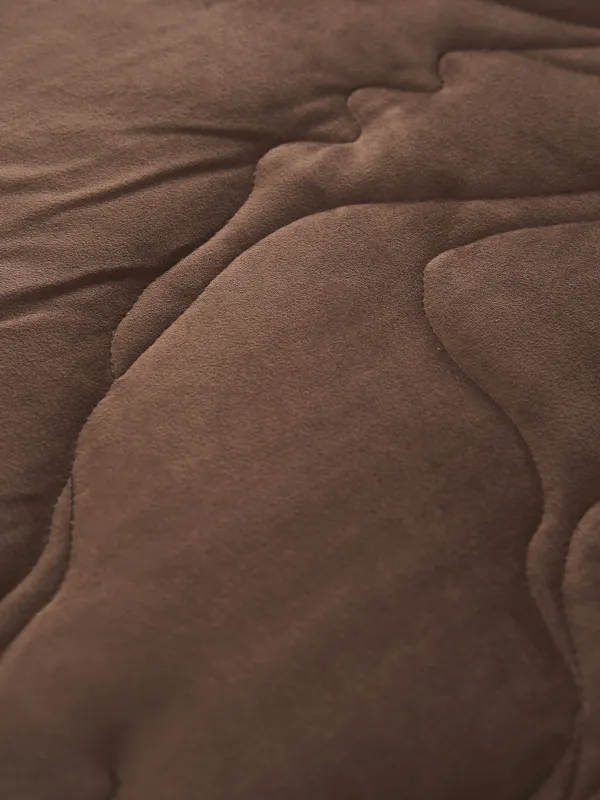 Покрывало, 220х240 см, стеганое, Пальмовые листья, Stitch velvet, image-3