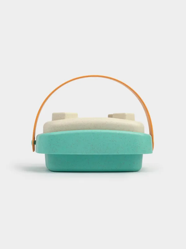 Игрушка-сортер, 17 см, 9 пр, развивающая, растительное волокно/пластик, Чемодан, Kiddy, image-5