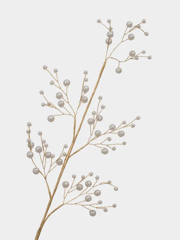 Ветка декоративная, 25 см, Жемчужины, Balls decor, image-4
