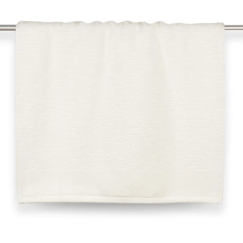 Полотенце, 50х90 см, хлопок, белое, Terry cotton, image-1