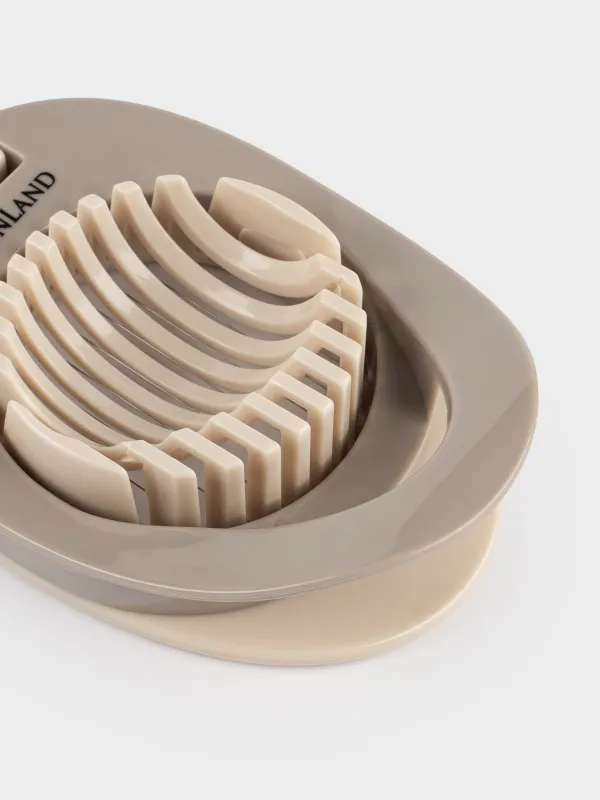 Яйцерезка, 12 см, сталь/пластик, бежевая, Regular, image-3