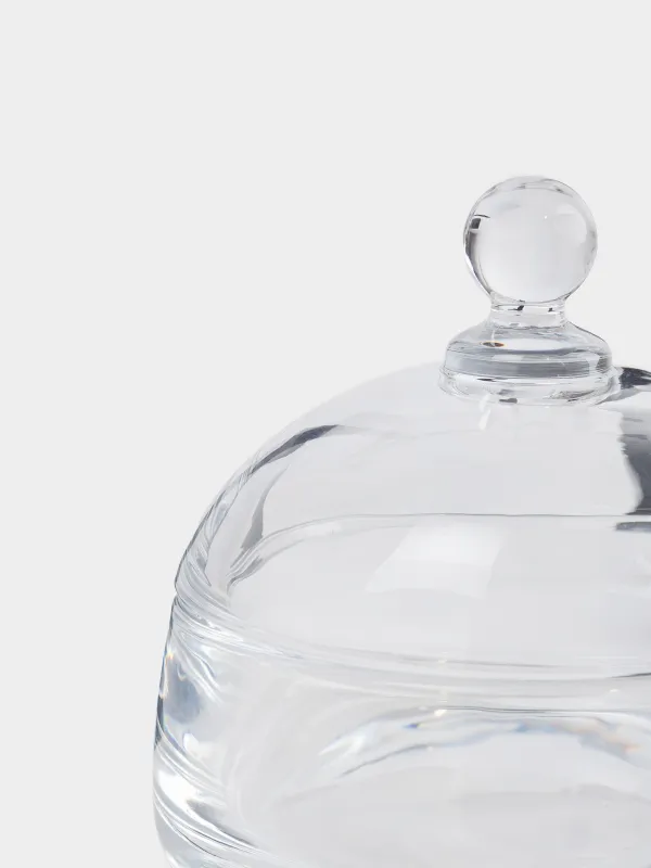 Емкость для хранения, 10х10 см, 170 мл, стекло, Clear, image-3