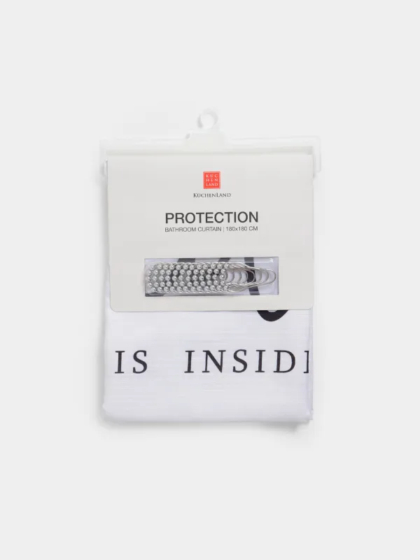 Штора для ванной, с кольцами, Protection, image-0